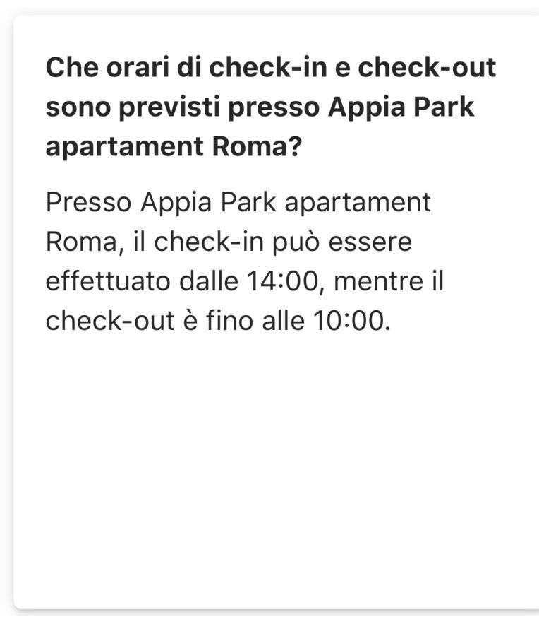 Appia Park Apartament 10 Min Dal Colosseo Rome Extérieur photo